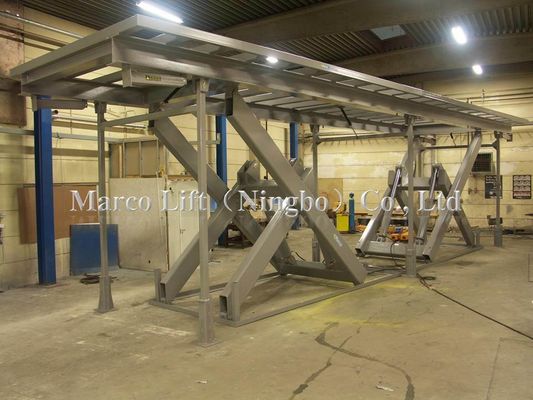 Stehender Laufmodus Marco Twin Scissor Lift Tisch mit Anpassungsmöglichkeiten